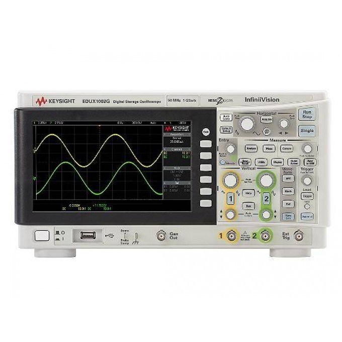 KEYSIGHT EDUX1002G Осциллограф: 50 МГц, 2 аналоговых канала 327029