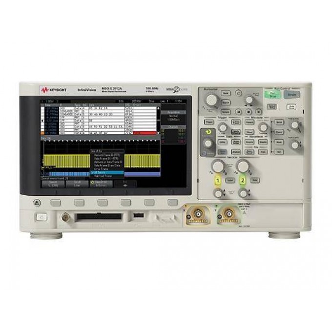 KEYSIGHT MSOX3012A Осциллограф смешанных сигналов: 100 МГц, 2 аналоговых и 16 цифровых каналов 327056
