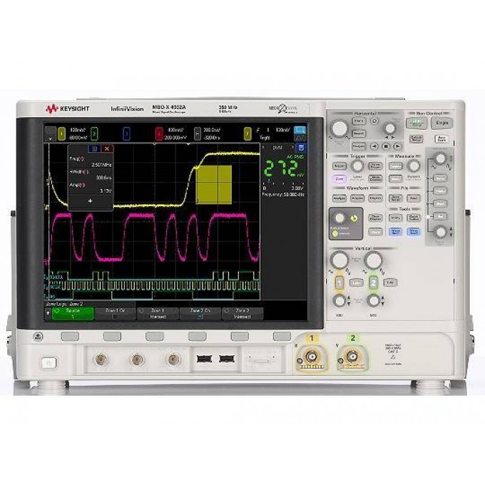 KEYSIGHT MSOX4032A Осциллограф смешанных сигналов: 350 МГц, 2 аналоговых и 16 цифровых каналов 327077