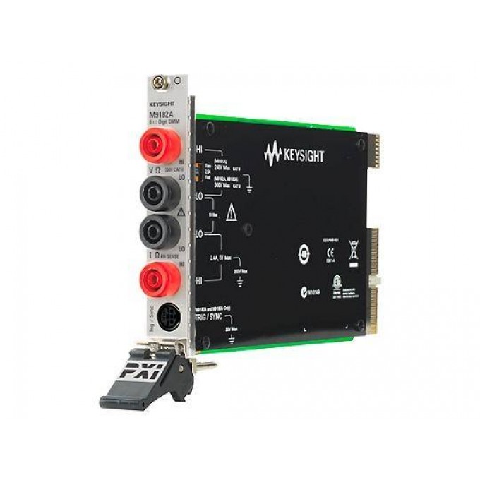 KEYSIGHT M9182A Высокопроизводительный цифровой мультиметр в формате PXI, 6½ разрядов 327190