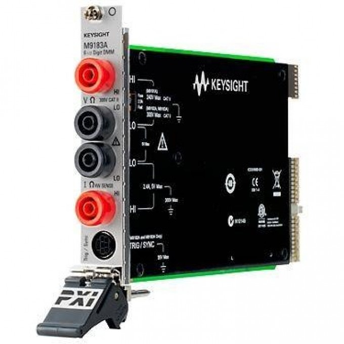 KEYSIGHT M9183A Цифровой мультиметр в формате PXI, 6½ разрядов, расширенные возможности 327191